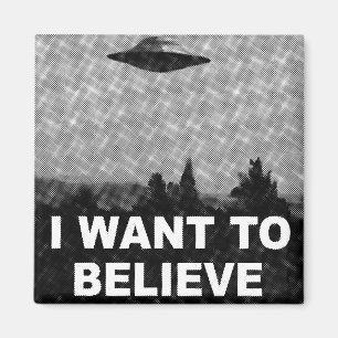 I WANT TO BELIEVE  MAGNET