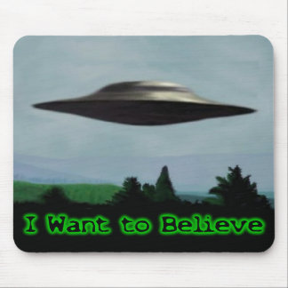 I want to believe mouse pad