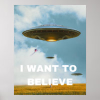I Want To Believe, Movie Retro 90s, Alien UFO