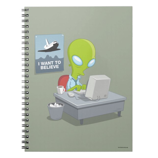 I Want To Believe Notebook (Front)
