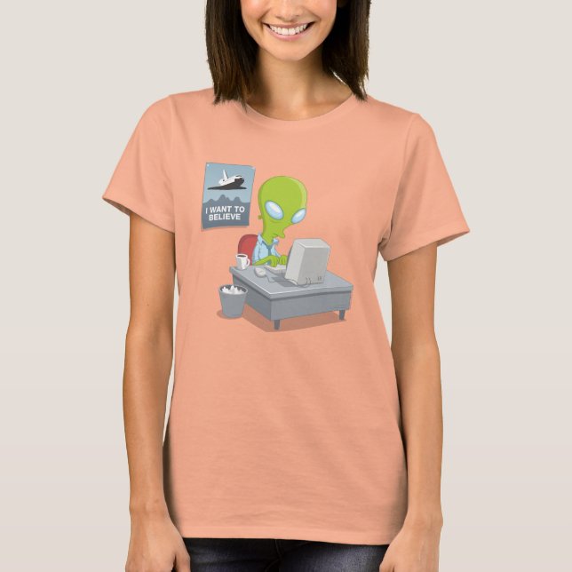 I Want To Believe T-Shirt (Front)