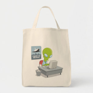 I Want To Believe Tote Bag
