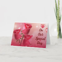 **I WANT TO CELEBRATE US** SPECIAL ANNIVERSARY CAR