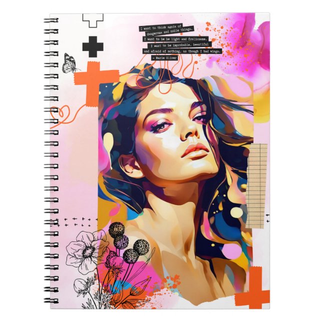 I want to do things Notebook Journal (Front)