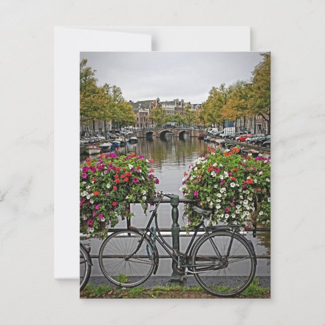 I Want to Ride My Bicycle in Amsterdam - Postcard (Front)