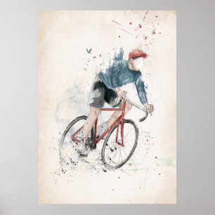 I want to ride my bicycle poster