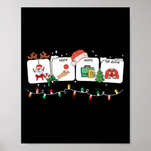 I Want Work All Done Sign Language Speech Aac Chri