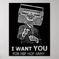 I want you for hip-hop army