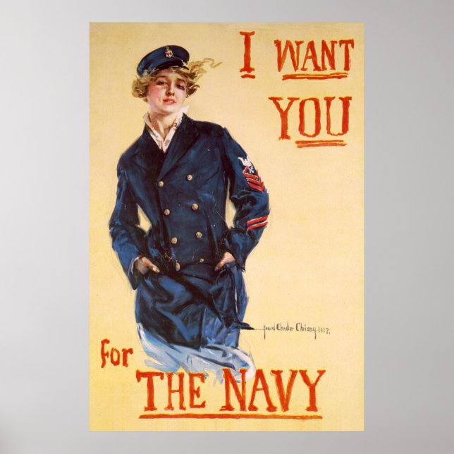 I want you for the Navy Poster (Front)