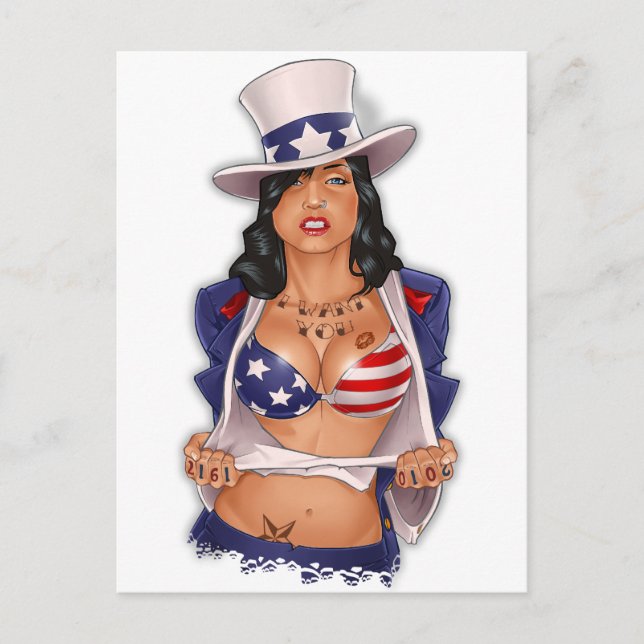 I Want You Postcard (Front)