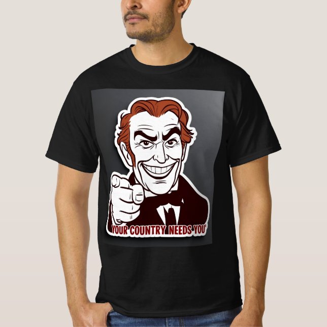 I Want You T-Shirt (Front)