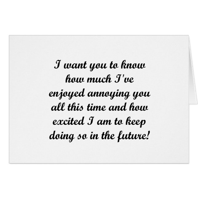 I want you to know (Front Horizontal)