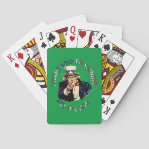 I Want You To Shindig Like Its 1776 Playing Cards