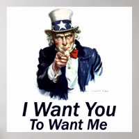 I Want You:  To Want Me Poster