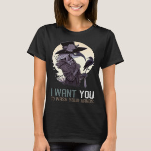 I Want You To Wash Your Hands Female Plague Docto T-Shirt