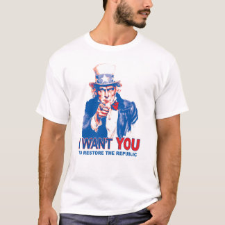 I Want You Uncle Sam T Shirt