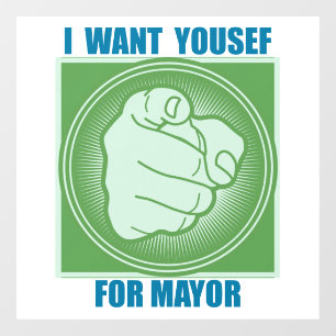 I WANT YOUSEF FOR MAYOR