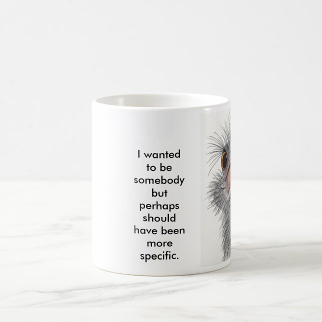 , I wanted to be somebody Coffee Mug (Center)