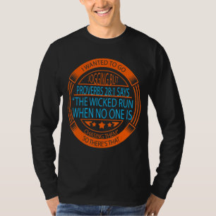I Wanted To Go Jogging Vintage Funny Funny Humorou T-Shirt