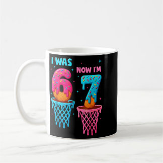 I Was 6 Im 7 Funny 67 Meme Ice Cream Drip Basball Coffee Mug