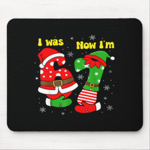 I Was 6 Now I'm 7 67 Seven Year Old Birthday Girls Mouse Pad