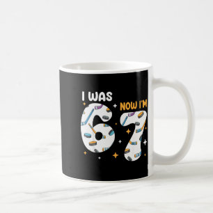I Was 6 Now I'm 7 Hockey Birthday  Coffee Mug