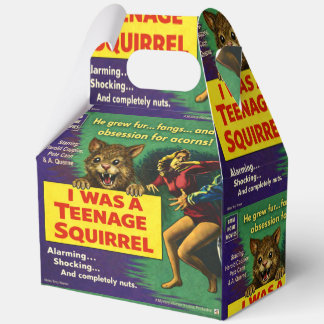 I was a teenage squirrel favour box