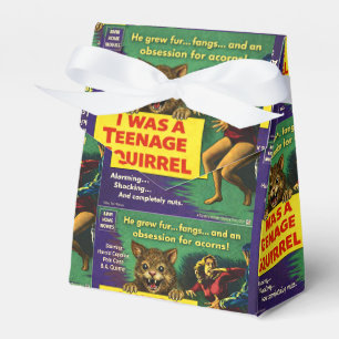 I was a teenage squirrel favour box