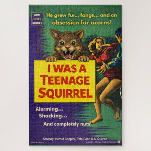 I was a teenage squirrel jigsaw puzzle