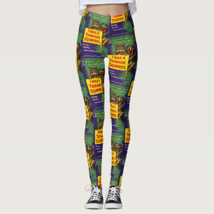 I was a teenage squirrel leggings