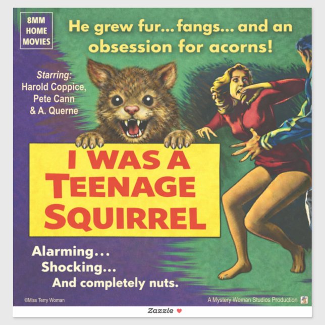 I Was a Teenage Squirrel Parody (Sheet)