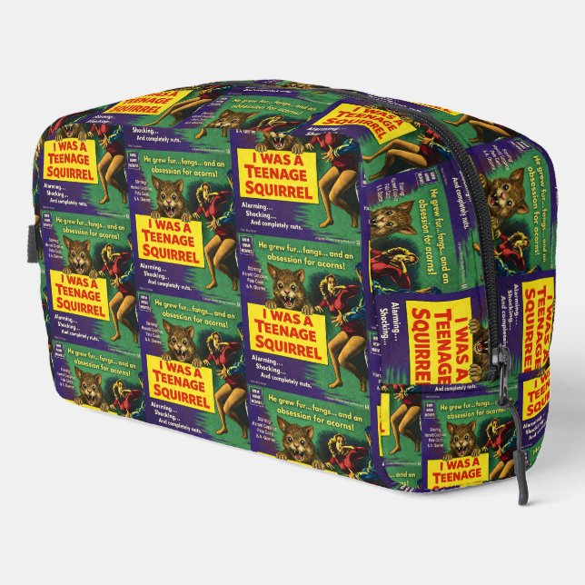 I Was a Teenage Squirrel Parody Dopp Kit (Right Corner)