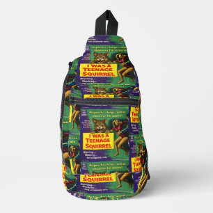 I was a teenage squirrel sling bag
