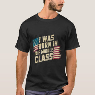 I Was Born In The Middle Cl Trump 2024 T-Shirt