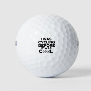 I Was Cycling Golf Balls