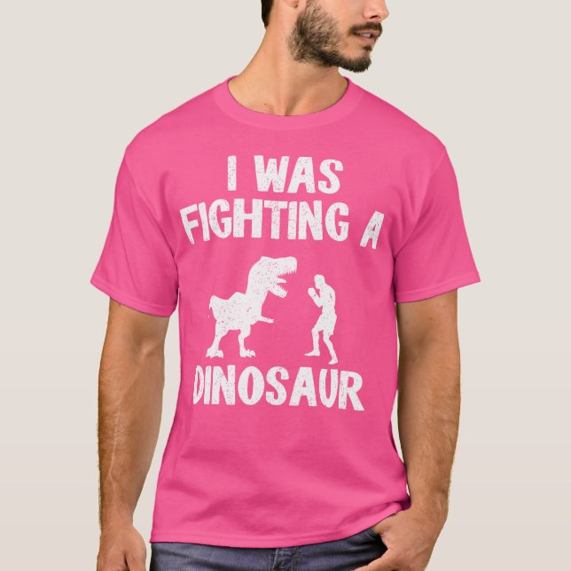 I Was Fighting A Dinosaur After Surgery Recovery B T-Shirt (Front)