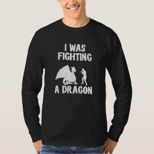 I Was Fighting A Dragon After Surgery Recovery Bro T-Shirt