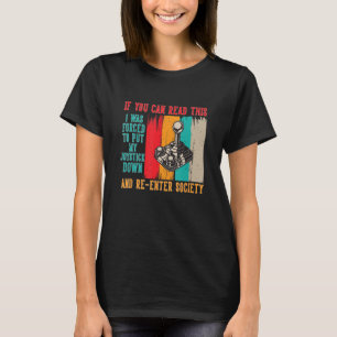 I was forced to put my Joystick down and Reenter S T-Shirt