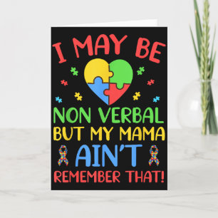 I was going to give you a nasty look but you have  card