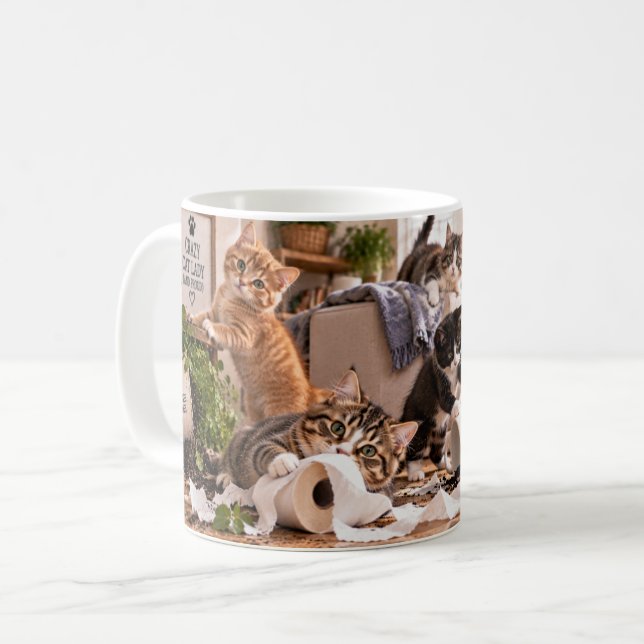 I Was Normal Until I Got a Cat Mug (Front Left)