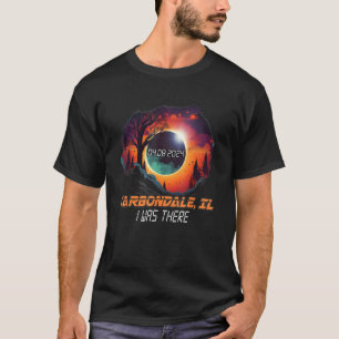 I Was There Total Solar Eclipse Carbondale Illinoi T-Shirt