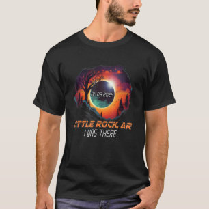 I Was There Total Solar Eclipse Little Rock Arkans T-Shirt
