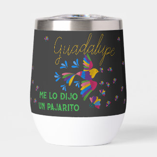 "I was told by a bird" editable black