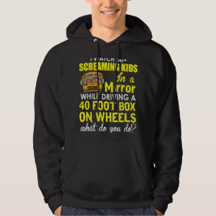 I watch 60+ Screaming Kids Funny School Bus Driver Hoodie