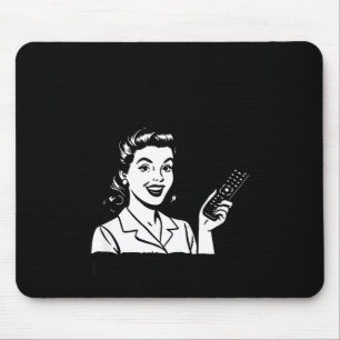 I Watch Murder Shows To Relax Funny Retro True Cri Mouse Pad