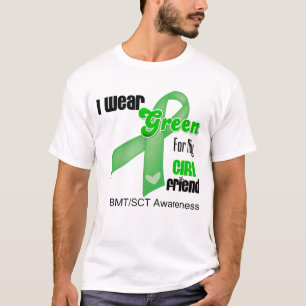 I Wear a Green Ribbon For My Girlfriend BMT/SCT T-Shirt