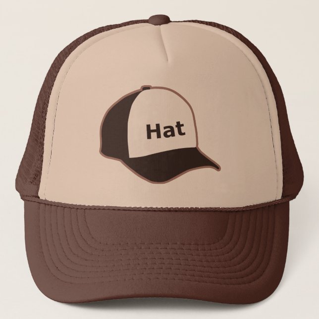 I Wear a Hat brown version (Front)