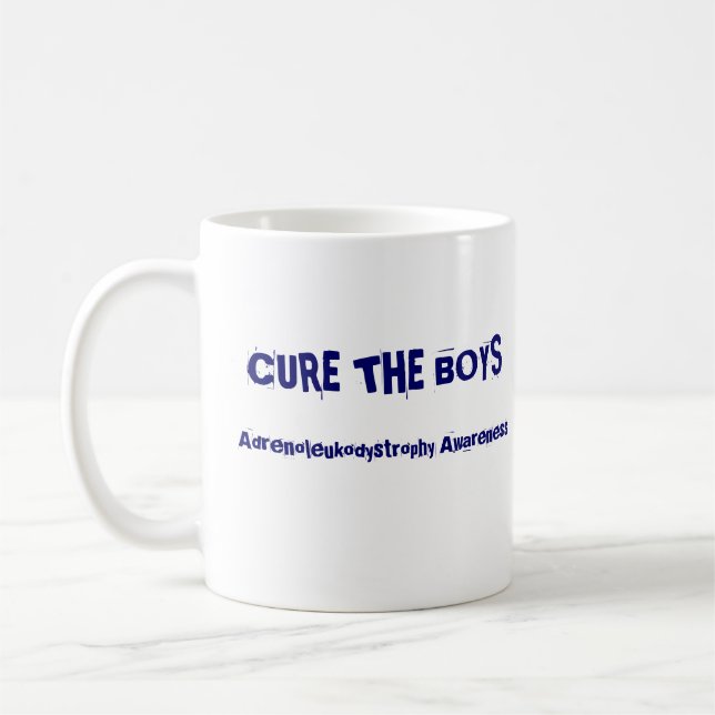 I wear BLUE coffee mug (Left)