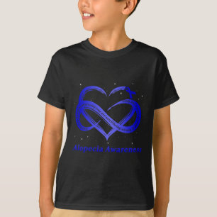 I Wear Blue For Alopecia Awareness Warrior T-Shirt