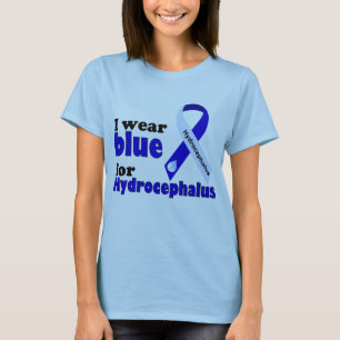 I wear blue for Hydrocephalus T-Shirt
